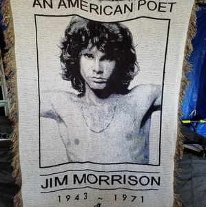 Jim Morrison tapestry/blanket